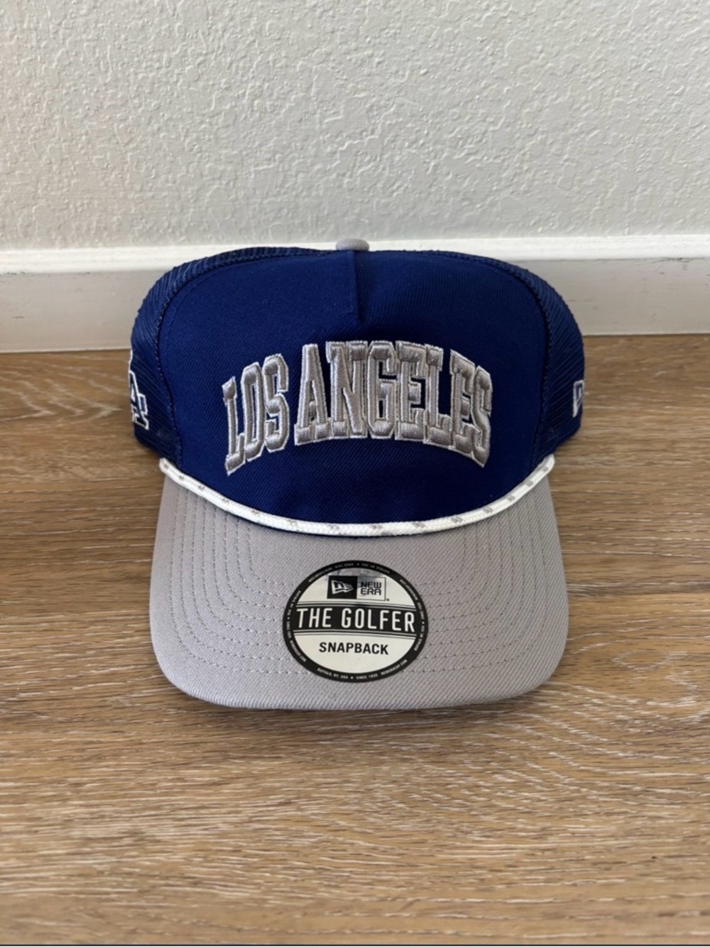 Los Angeles Dodgers The Golfer SnapBack Rope Hat LA World Series Champs NWT